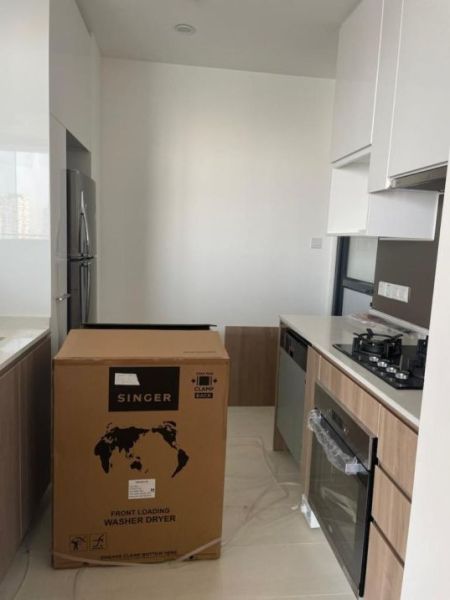 Kitchen - High-Floor 3BR Apartment with Port City Views for Sale at Capitol TwinPeaks