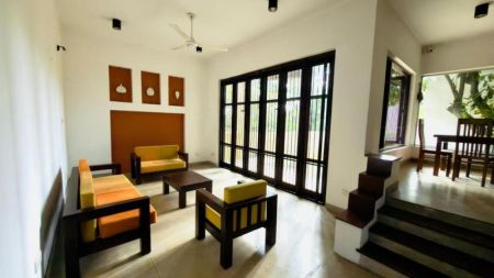 Living Room - (SR1482) Furnished Two Storey House for Rent in Battaramulla