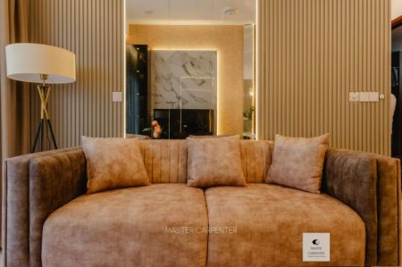 Bedroom - 2 Bedroom Luxury Apartment for Rent - Colombo 2, Trizen Residencies | LKR 550,000 Per Month (EM884)