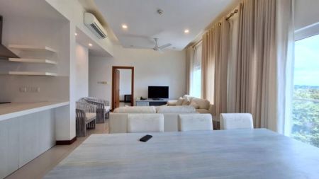 Living Room - Sky gardens fully furnished apartment at Rajagiriya for sale 