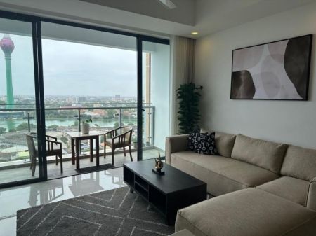 Living Room - Twin Peak Two Bedroom Apartment For Sale