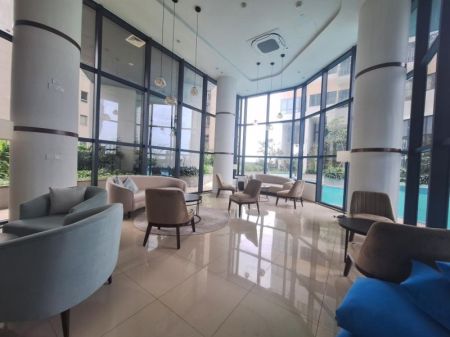 Living Room - 2 bedrooms fully furnished apartment at Trizen Colombo 2 rent 