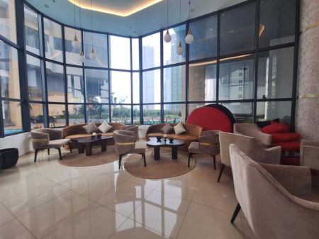 Living Room - 2 bedrooms fully furnished apartment at Trizen Colombo 2 rent 