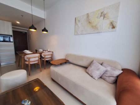 Living Room - 2 bedrooms fully furnished apartment at Trizen Colombo 2 rent 
