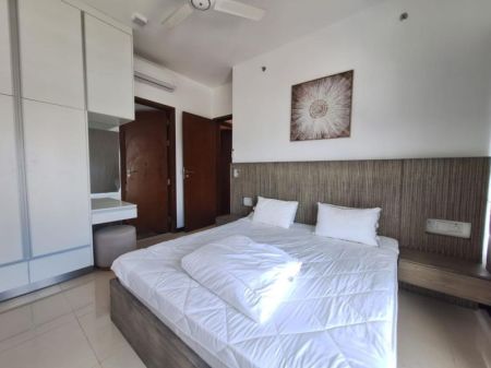 Bedroom - 2 bedrooms fully furnished apartment at Trizen Colombo 2 rent 