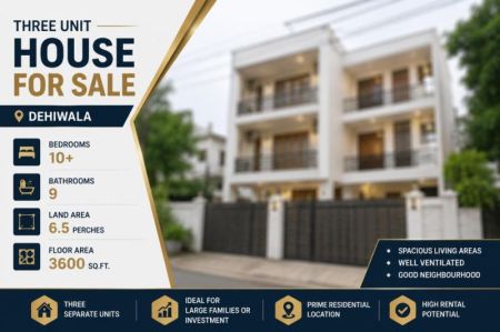Exterior - (NH710) Three storey House for Sale in Dehiwala