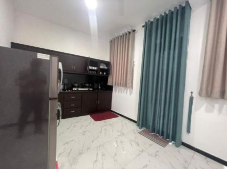 Kitchen - 2-Bedroom Fully Furnished Apartment Short-Term Rental in Dehiwela. (Property Code: CSM302)