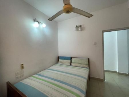 Bedroom - 2-Bedroom Fully Furnished Apartment Short-Term Rental in Wellawatta. (Property Code: CSH402)