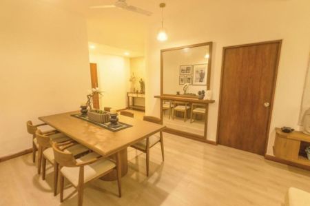 Dining room - Fully Furnished 3-Bedroom Luxury Apartment for Rent | Iconic Galaxy, Rajagiriya