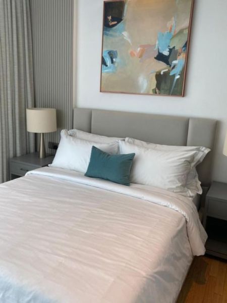 Bedroom - 447Luna tower 3 bedrooms furnished apartment at Colombo 2 rent 
