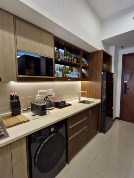 Kitchen - 1 Bedroom Apartment for Sale at Trizen, Colombo 2 / LKR 67M (EM065VE)