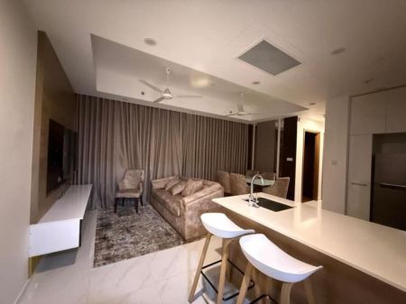 Living Room - Capital Twin peaks 2 bedrooms brand newly furnished  rent at Colombo 2 