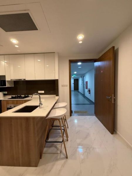 Kitchen - Capital Twin peaks 2 bedrooms brand newly furnished  rent at Colombo 2 