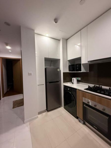 Kitchen - Capital Twin peaks 2 bedrooms brand newly furnished  rent at Colombo 2 