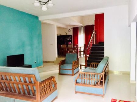 Living Room - (SH777) Spacious Three Storey House for Sale in Polgasowita