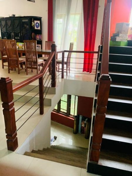 Living Room - (SH777) Spacious Three Storey House for Sale in Polgasowita