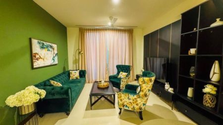 Living Room - The Grand/Furnished/3 Bedroom/Apartment for rent in Colombo 7