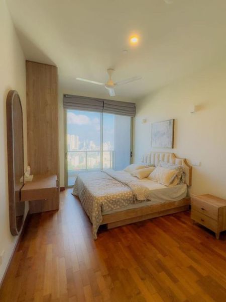 Bedroom - The Grand/Furnished/3 Bedroom/Apartment for rent in Colombo 7