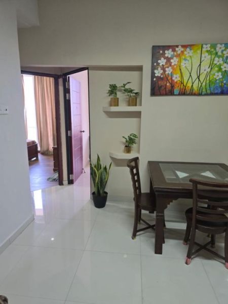 Dining room - Fully Furnished 3-Bedroom Apartment for Rent at Ben & Nancy Tower, Colombo 06