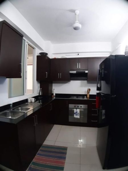 Kitchen - Vishnu Apartments/Duplex/4 bedrooms/Furnished/for sale in Colombo 4