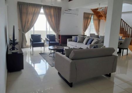 Living Room - Vishnu Apartments/Duplex/4 bedrooms/Furnished/for sale in Colombo 4