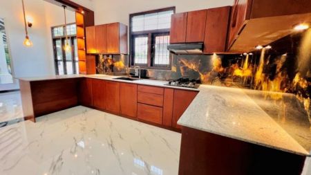 Kitchen - Fantastic 16P Land And Single Storey House for Sale In Kandawala (Negombo)