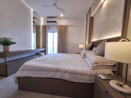 Bedroom - Iconic Galaxy 2 bedrooms furnished apartment for rent - Rajajgiriya