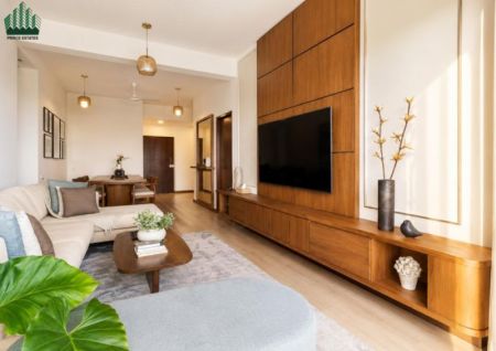 Living Room - Premium Fully Furnished 3BR Apartment for Rent in Rajagiriya