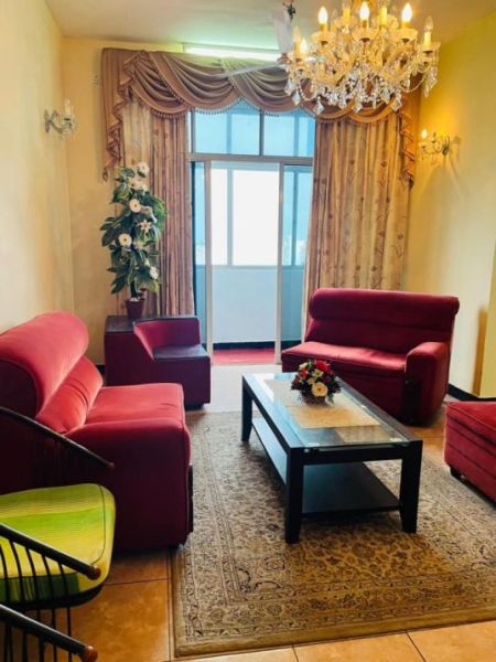 Living Room - URGENT SALE – Fully Furnished Sea View Apartment in Dehiwala 🏡