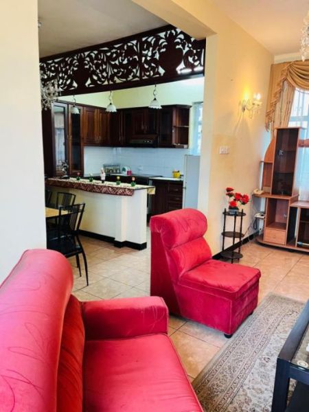Living Room - URGENT SALE – Fully Furnished Sea View Apartment in Dehiwala 🏡