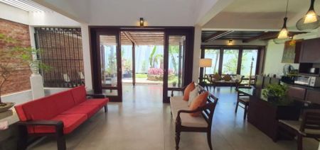 Living Room - 4 Bedroom Fully Furnished Luxury House for Rent - Battaramulla, Wickramasinghapura | LKR 275,000 Per Month (EM900)
