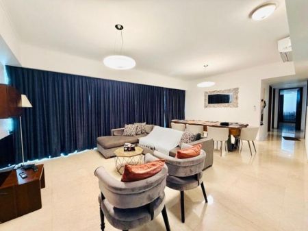 Living Room - Furnished 3 Bed Apartment For Rent At Emperor - Colombo 3