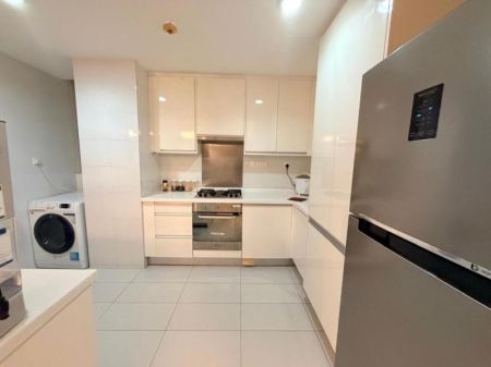 Kitchen - Furnished 3 Bed Apartment For Rent At Emperor - Colombo 3