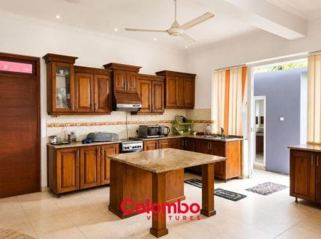 Kitchen - Hokandara House - 5 Room Paddy Field View Modern House for SALE – Thalawathugoda Road, Hokandara South  (HS453)
