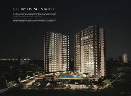 Exterior - 3BR Apartment for sale in ICC - Kotte (Next to Jayawardenapura Hospital)