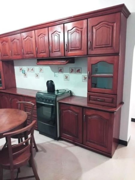 Kitchen - Fully Furnished 4-Bedroom House for Rent in Akuregoda, Battaramulla