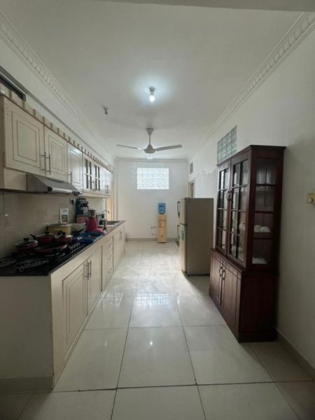 Kitchen - 3BHK Fully Furnished Apartment for Long-Term Rental in Colombo-05. (CSMP202)