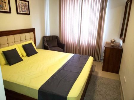 Bedroom - Fully Furnished 3-Bedroom Apartment for Sale – Peterson Tower, Havelock City, Colombo 05