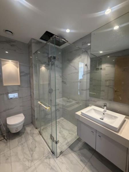 Bathroom -  High-Floor 1BR Apartment with Unobstructed City Views – 606 The Address
