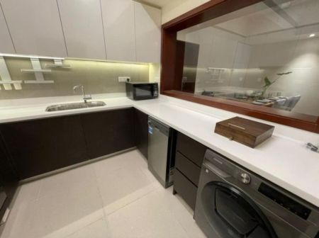 Kitchen - Cinnamon Life - 02 Bedroom Furnished Apartment For Rent in Colombo 02 (A137)
