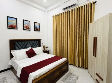 Bedroom - (BR175) Fully Furnished Upstairs House for Rent in Uswetakeiyawa
