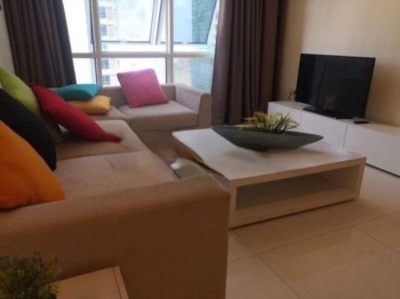 Living Room - Platinum One Furnished Apartment for Sale - A42556