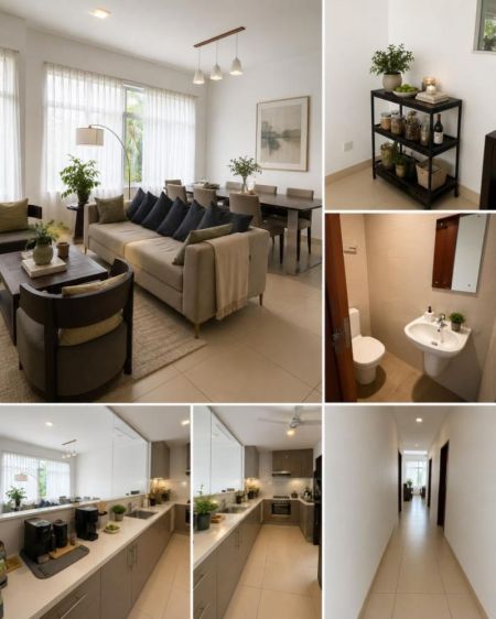 Living Room - Luxury fully furnished apartment for rent