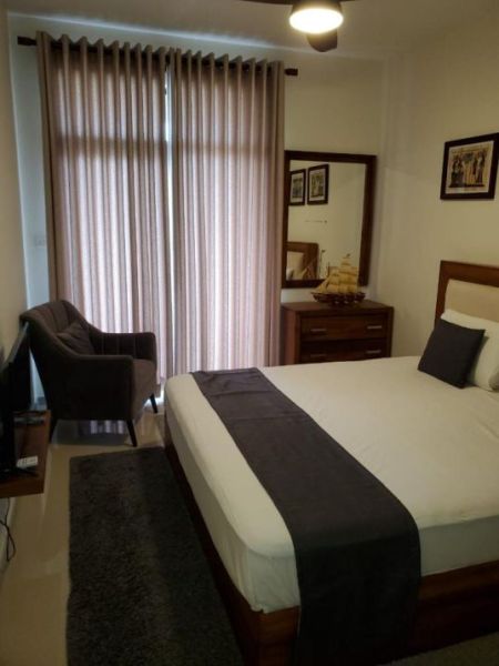 Bedroom - 3 Bedroom Fully Furnished Apartment for Sale - Colombo 5, Havelock City Peterson Tower | LKR 113 Million (EM906)