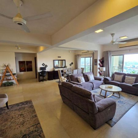 Living Room - Iconic 110 - 03 Bedroom Unfurnished Apartment for Rent in Rajagiriya (A5986)