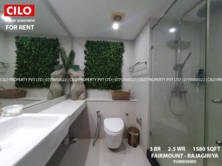 Bathroom - Fairmount apaprtment by Fairway fully furnished unit rent - Rajagiriya 