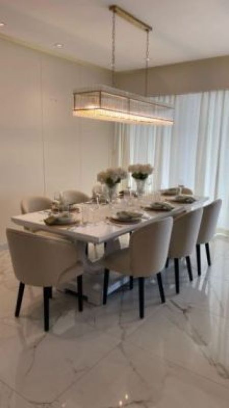 Dining room - SHANGRI-LA / THREE Bedroom C - Type / Apartment For Sale (Higher Floor).