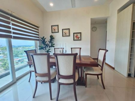 Dining room - Sky gardens 3 bedrooms fully furnished apartment rent - Rajajgiriya 