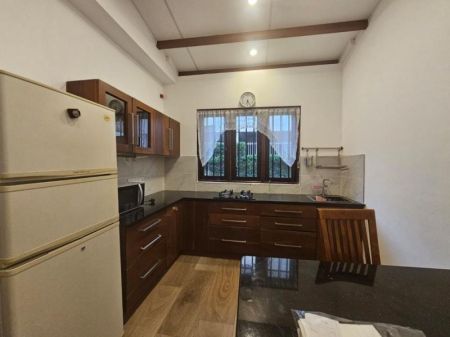 Kitchen - 2 bedrooms house at Colombo 3 for immediate rent 