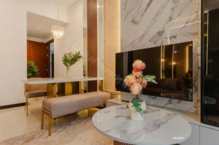 Living Room - 2 bedrooms fully furnished apartment at Trizen Colombo 2 rent 